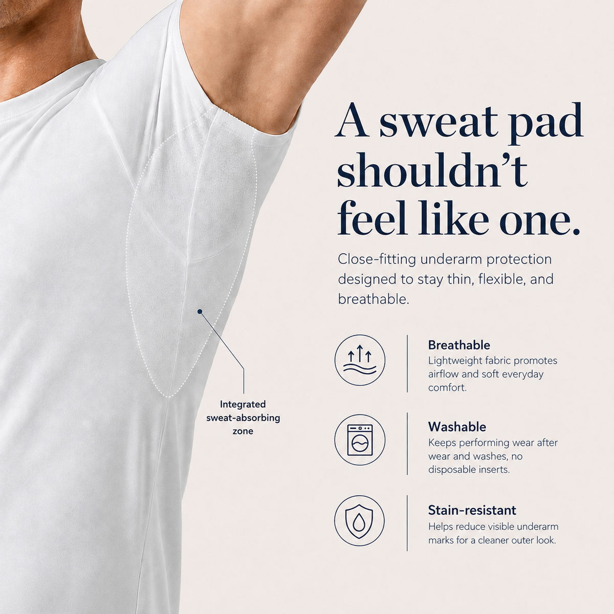 Sweat-Proof Undershirt